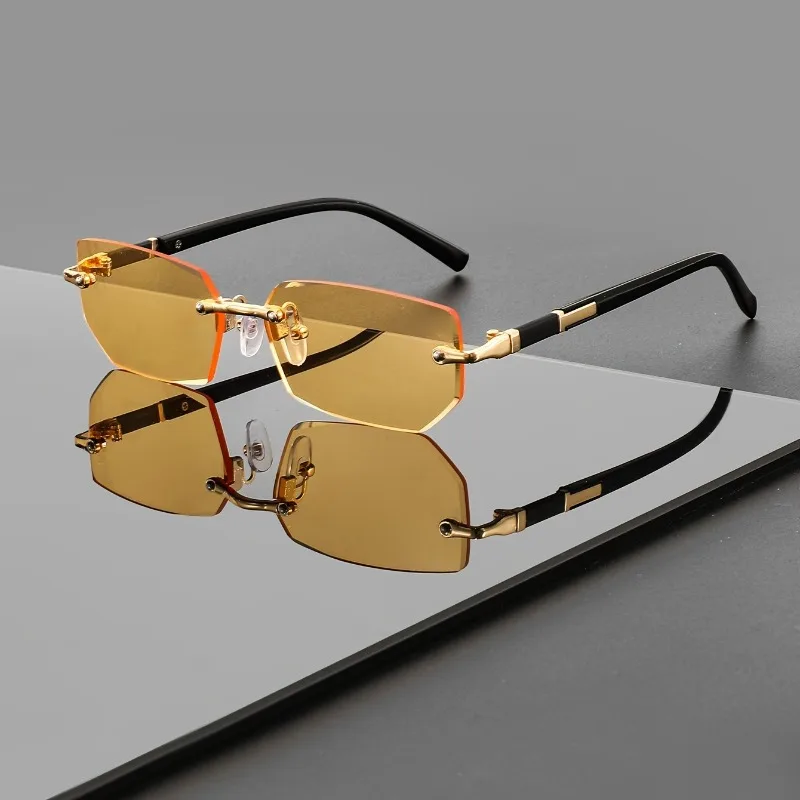 Quadratische Sonnenbrille für Damen und Herren, klassisch, Vintage, modisch, Persönlichkeit, stilvoll, lässig, minimalistisch
