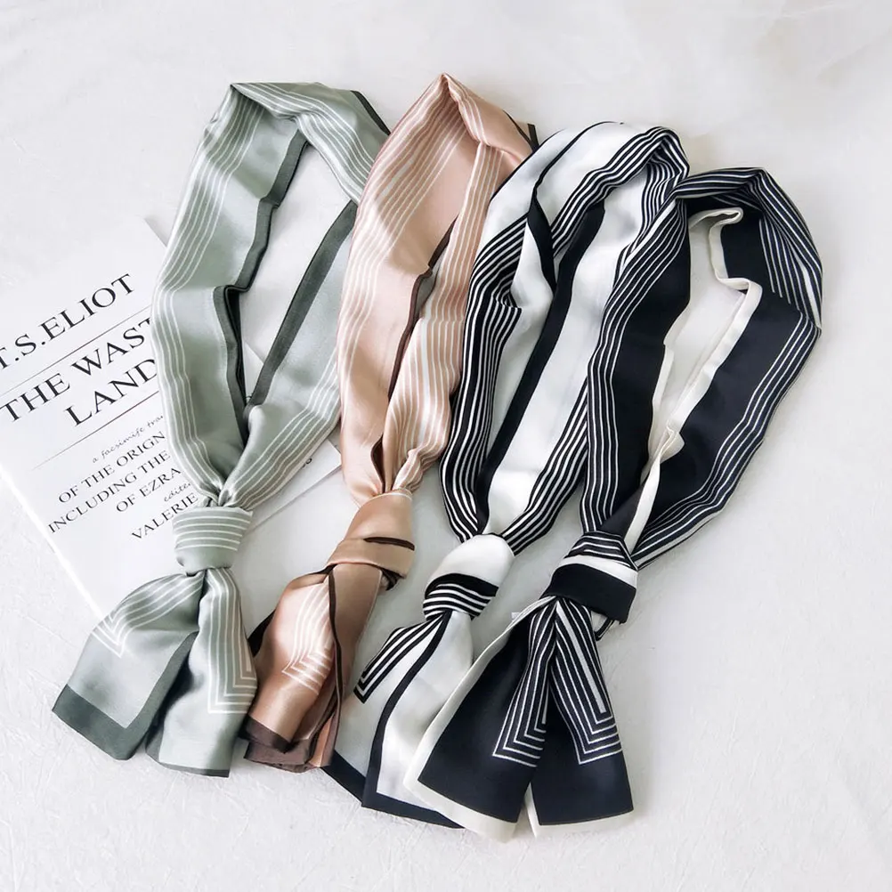 

2pcs Thin Long For Women Autumn Spring Frame Creative Lace Soft Comfortable Fashionable Decor Lightweight Solid Color Scarf