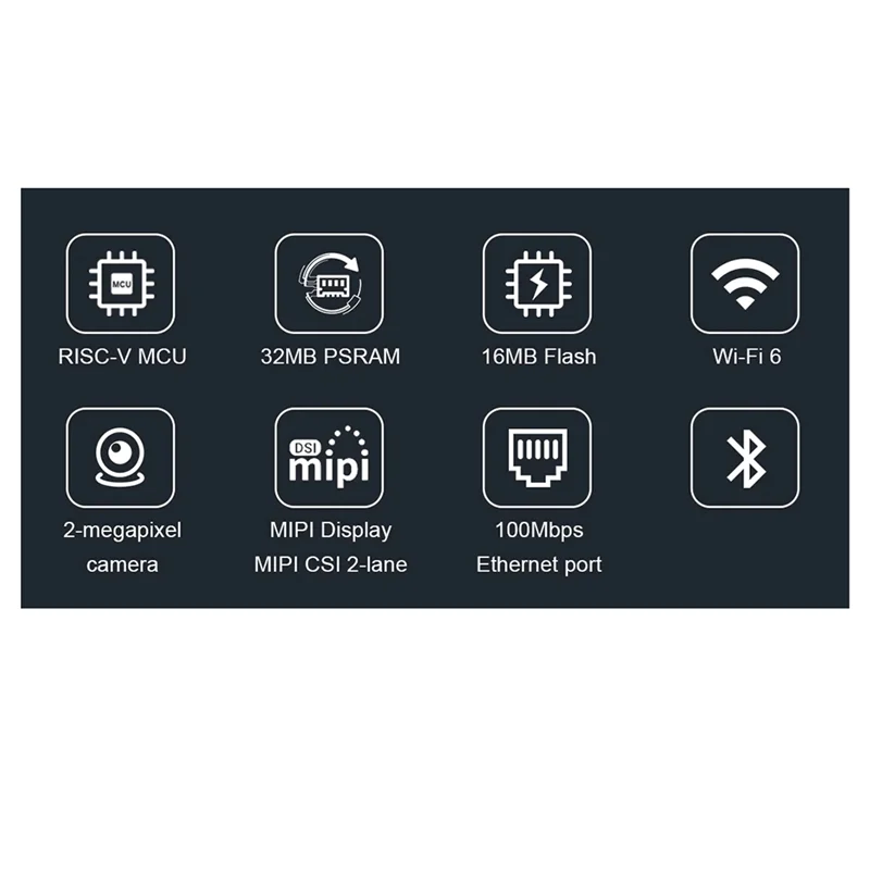 شاشة CABE تعمل باللمس ESP32-C6 7 بوصة 1024X600 IPS تعمل باللمس بالسعة ESP32P4 مع مبيت وكاميرا معالج ثنائي النواة