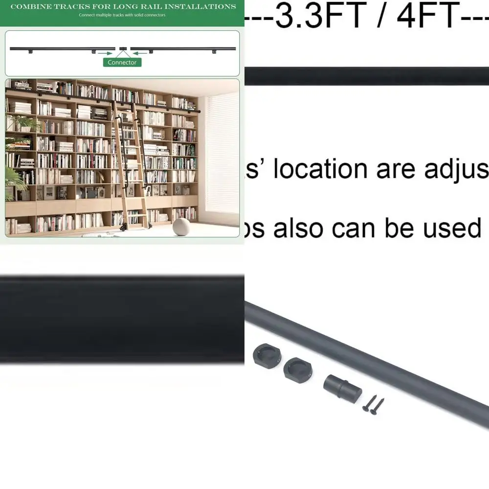 

4-футовая удлинительная гусеница для системы катящегося крючка, без роликов, без лестницы