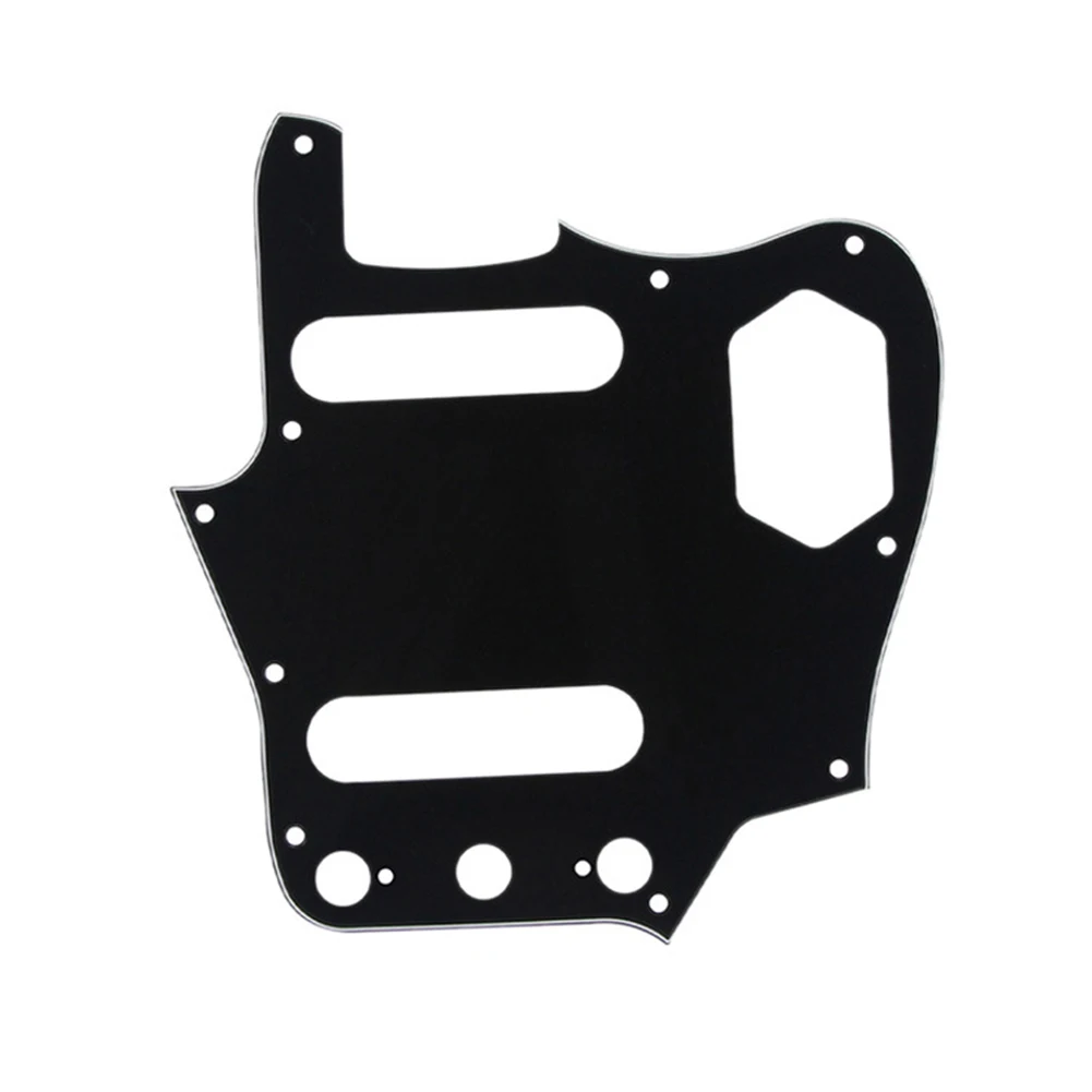 Upgrade your guitar\\\'s aesthetics and sound with this FD JA Style Guitar Pickguard Scratch Plate for Jaguar Electric Guitars