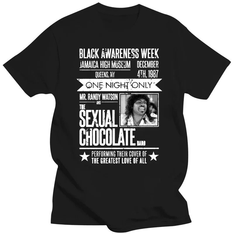 Randy Watson and the Sexual Chocolate Randy Watson 1988 Tour Shirt Movie Funny Tee Shirt For Men Coming to America T Shirt