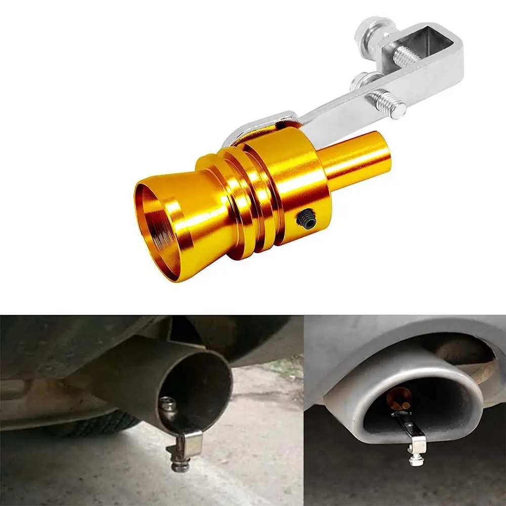 Replacement Parts Motorbike Car Blow Off Turbo Whistle Exhaust Muffler Pipe Sound Muffler Blow Off Valve Turbo Exhaust Pipe