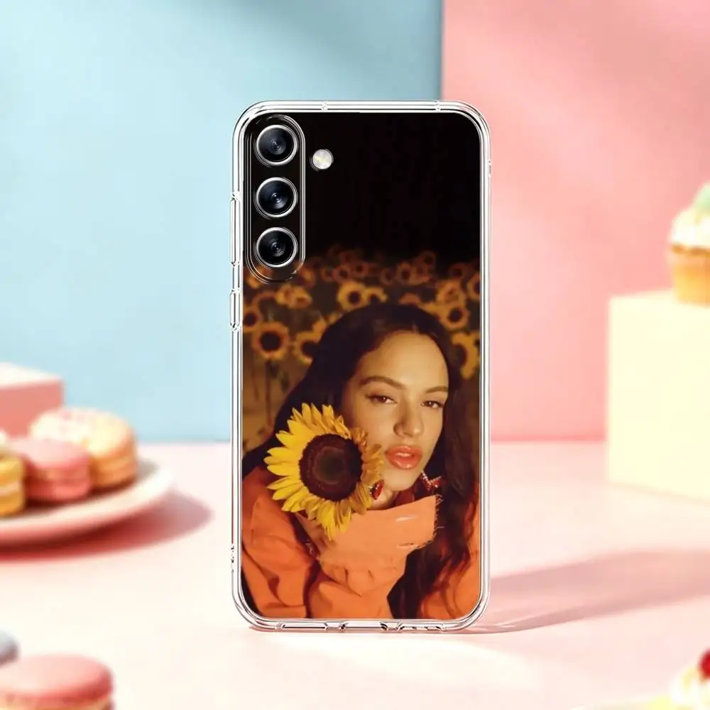 Flamenco Queen R-Rosalia Lux Phone Case For Samsung Galaxy A91,80,73,72 ,71,53,52,32 ,31,22,21s,20,Transparent Soft Case