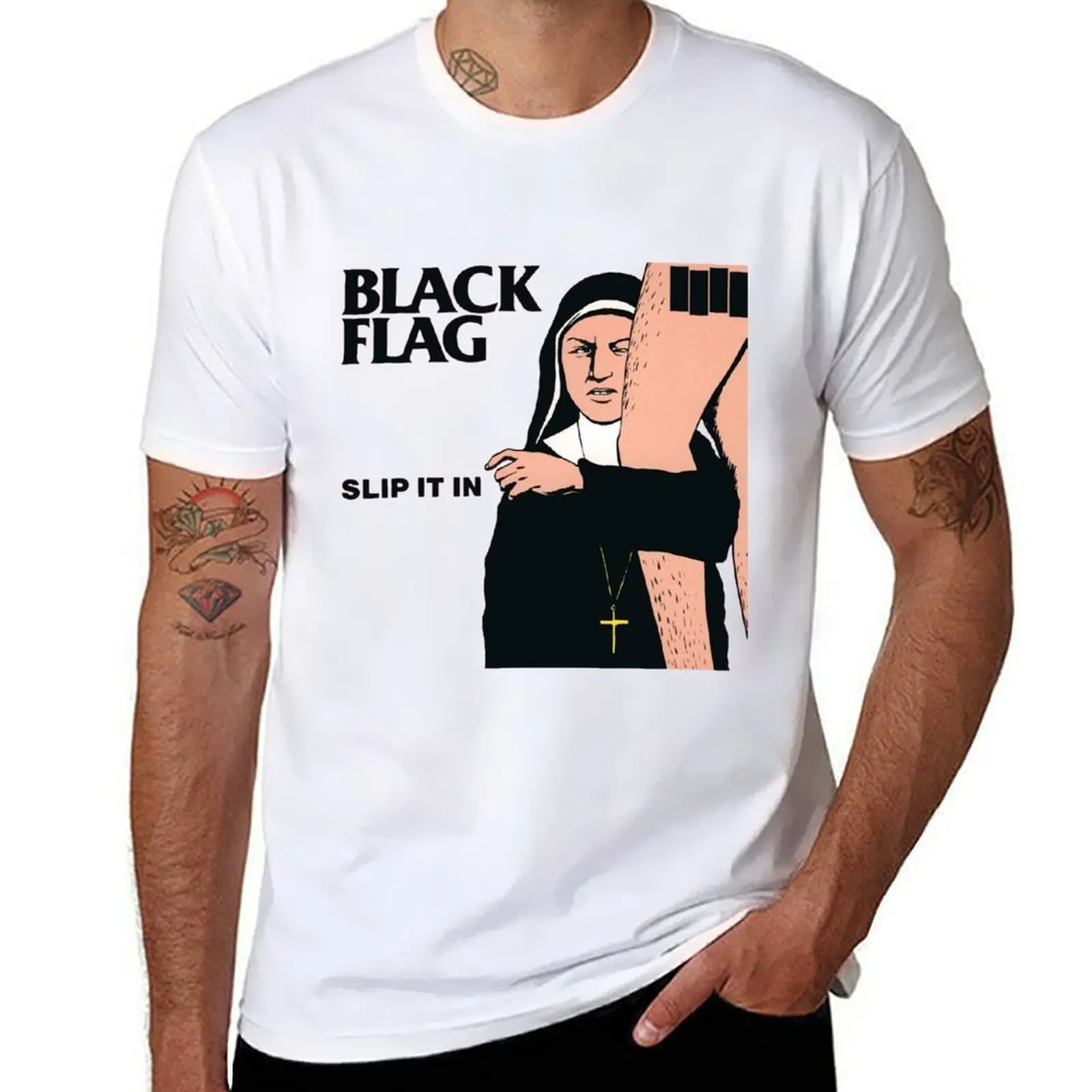 

Slip T-Shirt printed t shirts for man funny t shirts cotton T-Shirt