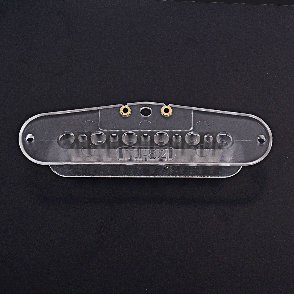 

3 Pcs Screw Side Bobbin Pickup Cover Plate Guitar Parts Electric Bridge Pickups