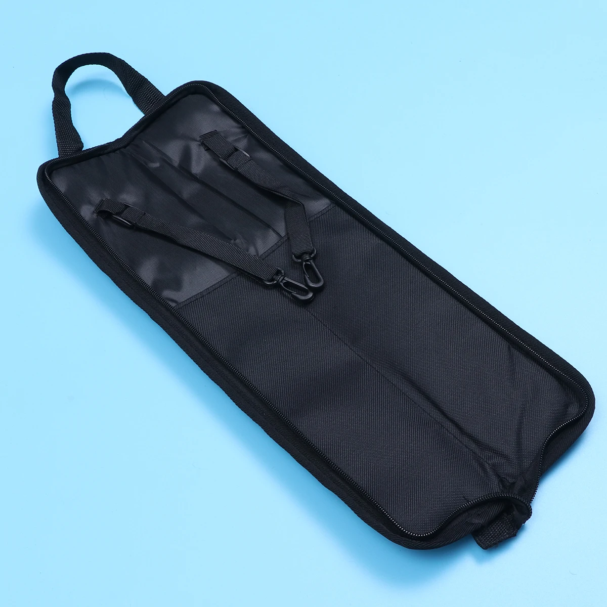 

1Pcs Drumstick Holder Bag Oxford Cloth Body Curve Design Large Capacity Storage Case for Drumsticks Brushes Teaching Materials