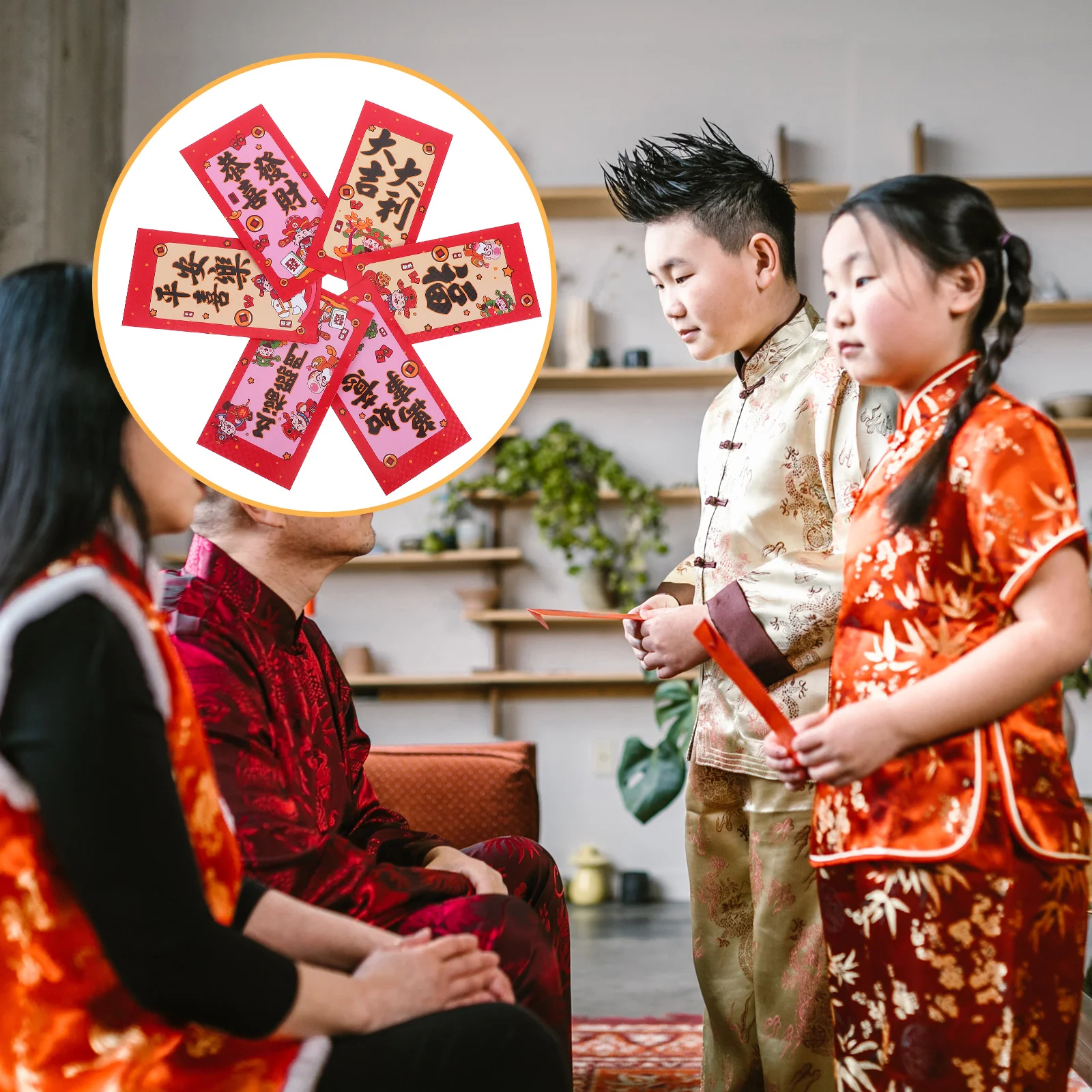

18pcs 3D Red Envelopes Chinese New Year 2025 Spring Festival Lucky Money Packets Reusable Holiday Greeting Cards For Lunar New
