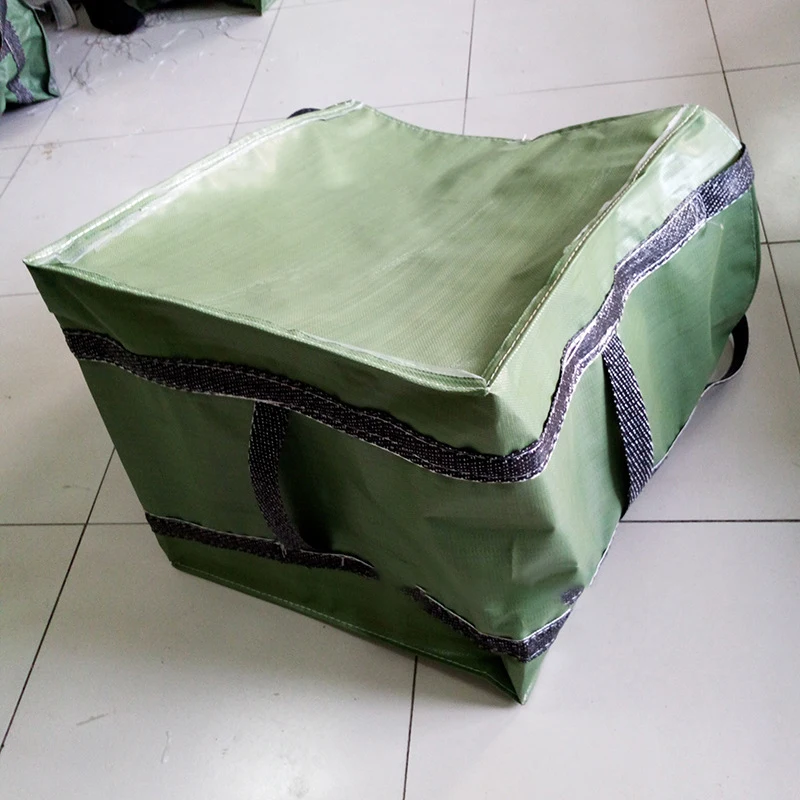 Moisture-Proof Garden Storage Bag Large Capacity PP Garden Garbage Bag Collection Fallen Leaves Basket Foldable Lawn Organizer