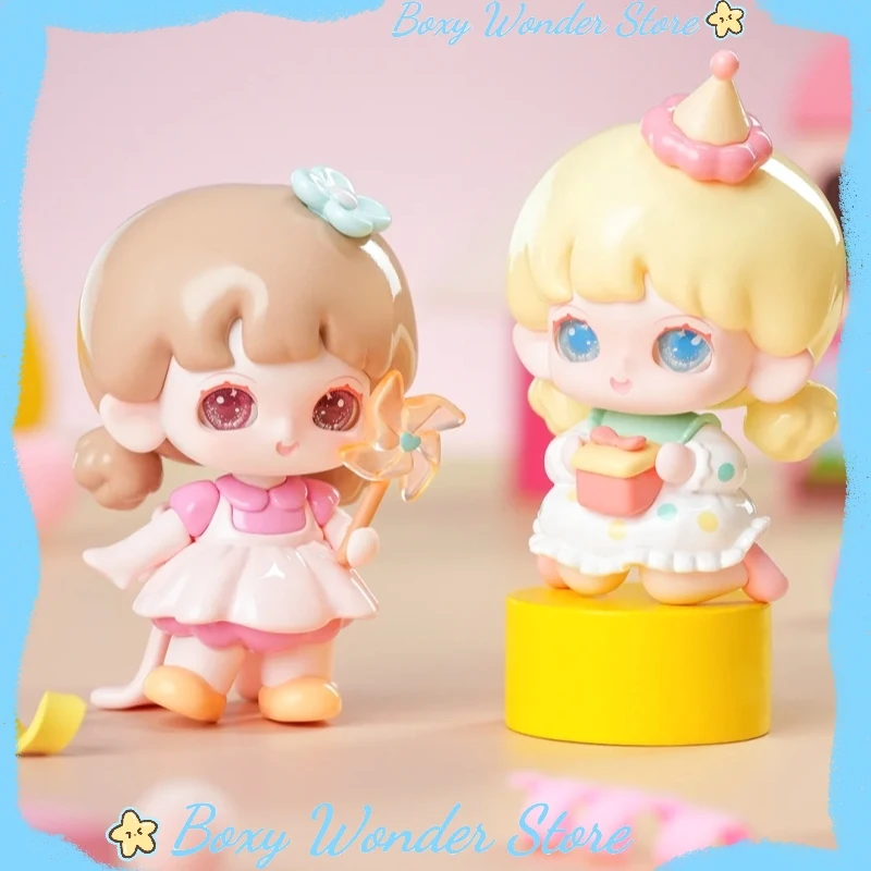 

Аутентичная серия Yooie Time Theater, мини-статуэтка в слепой коробке, милая коллекционная кукла, подарок на день рождения для девочек, модная игрушка Kawaii