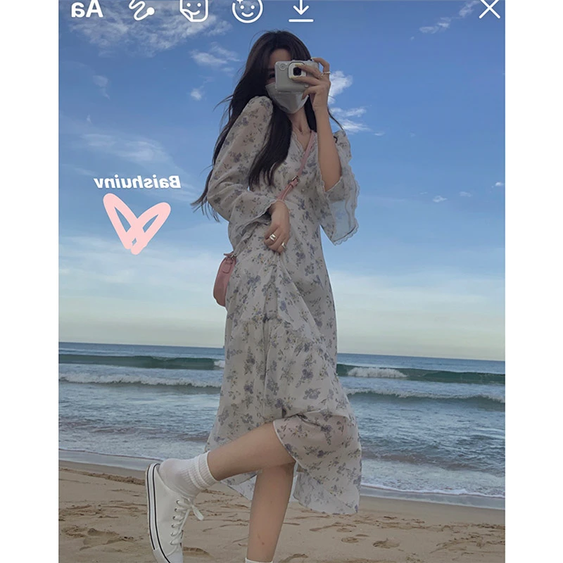 abito-midi-estivo-2026-nuovo-da-donna-taglie-piccole-per-vacanze-al-mare-elegante-abito-a-maniche-lunghe-in-chiffon-con-stampa-floreale-disponibile