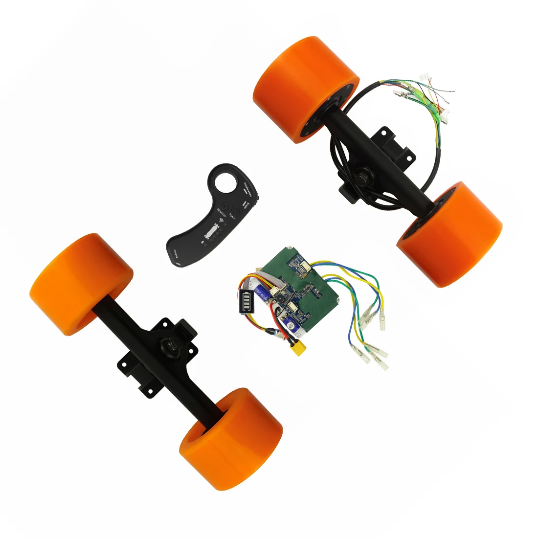 Truck Skate Board Dual Motor Drive Remote Controller Longboard Hub Brushless Motor Kit Electric Skateboard