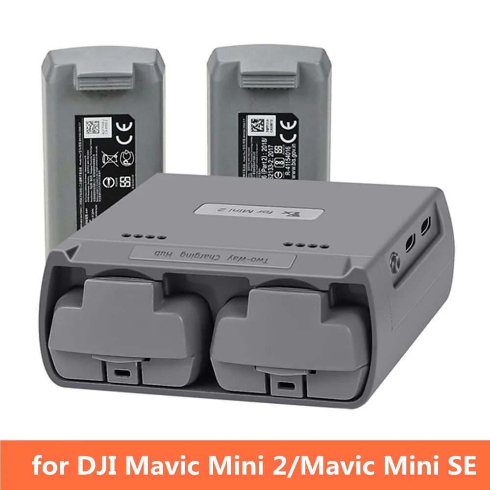 Charging Hub for DJI Mini 4K/Mini 2SE/Mini 2/Mini SE Two-Way Batteries Manager Quickly Charging Power Bank Drone Accessories