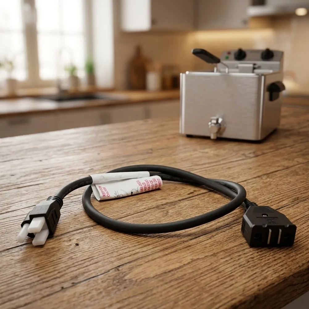 Connector Detachable Connector for Black Magnetic Power Cord Heat Resistant Up To 1050 Reliable Temperature Tolerance
