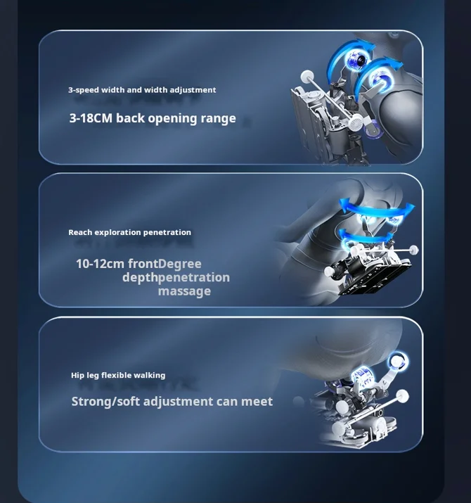 C82 4D 5D OEM Robot Electric Full Body Human Touch Ascent Series Massaging Machine Chair Cheap Thai Foot Massage Chair AI 4D