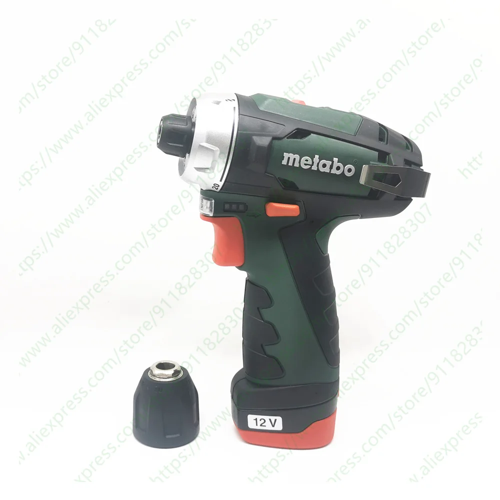 Chave de fenda elétrica para powermaxx bs básico metabo 10.8v 12v broca elétrica de lítio broca elétrica multifuncional mão broca
