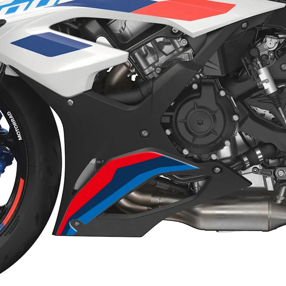 For BMW S1000RR M1000RR M Motorsport 2019 2020 2021 2022 2023 3D Gel Engine Spoiler Protector Sticker Paint Protection Decal