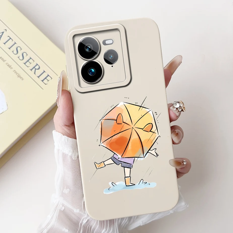 ل Realme GT7 حافظة RealmeGT 7T مضحك الكرتون غطاء لينة سيليكون جراب هاتف ل Realme GT 7 برو GT7 T GT7T 5G الغطاء الخلفي Fundas