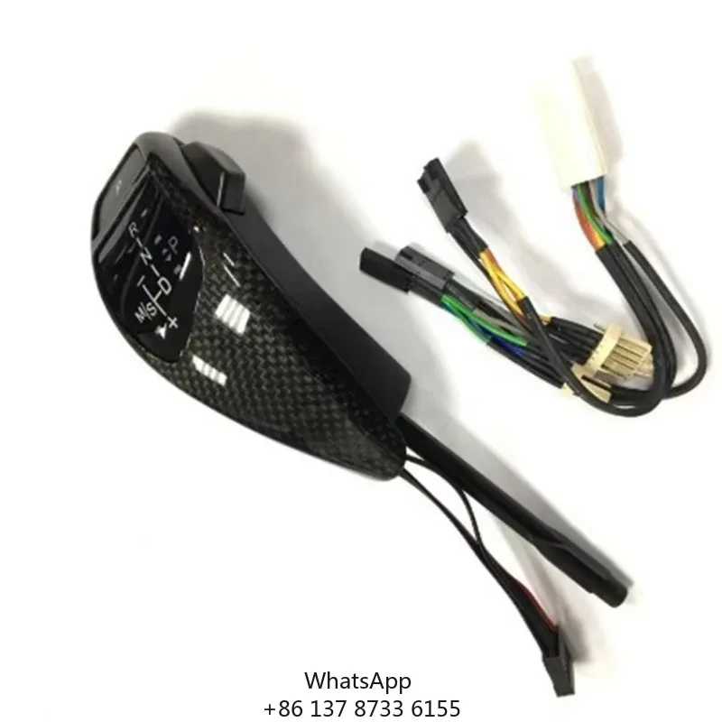 

RHD Carbon Fiber Car Shift Gear Knob For BMW E87 E90 1/3 Z4 Series Auto Part Interior Accessories