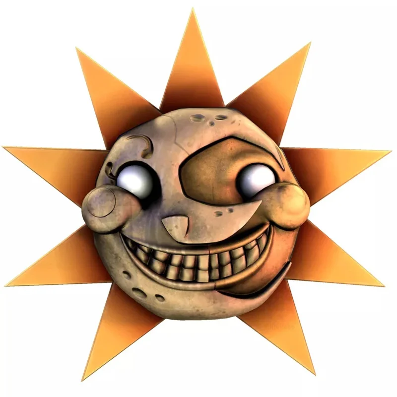 الرعب مخيف هالوين زي الاطفال مضحك Sundrop و Moondrop FNAF بذلة قناع أنيمي تأثيري حلي عيد الميلاد هدية عيد ميلاد