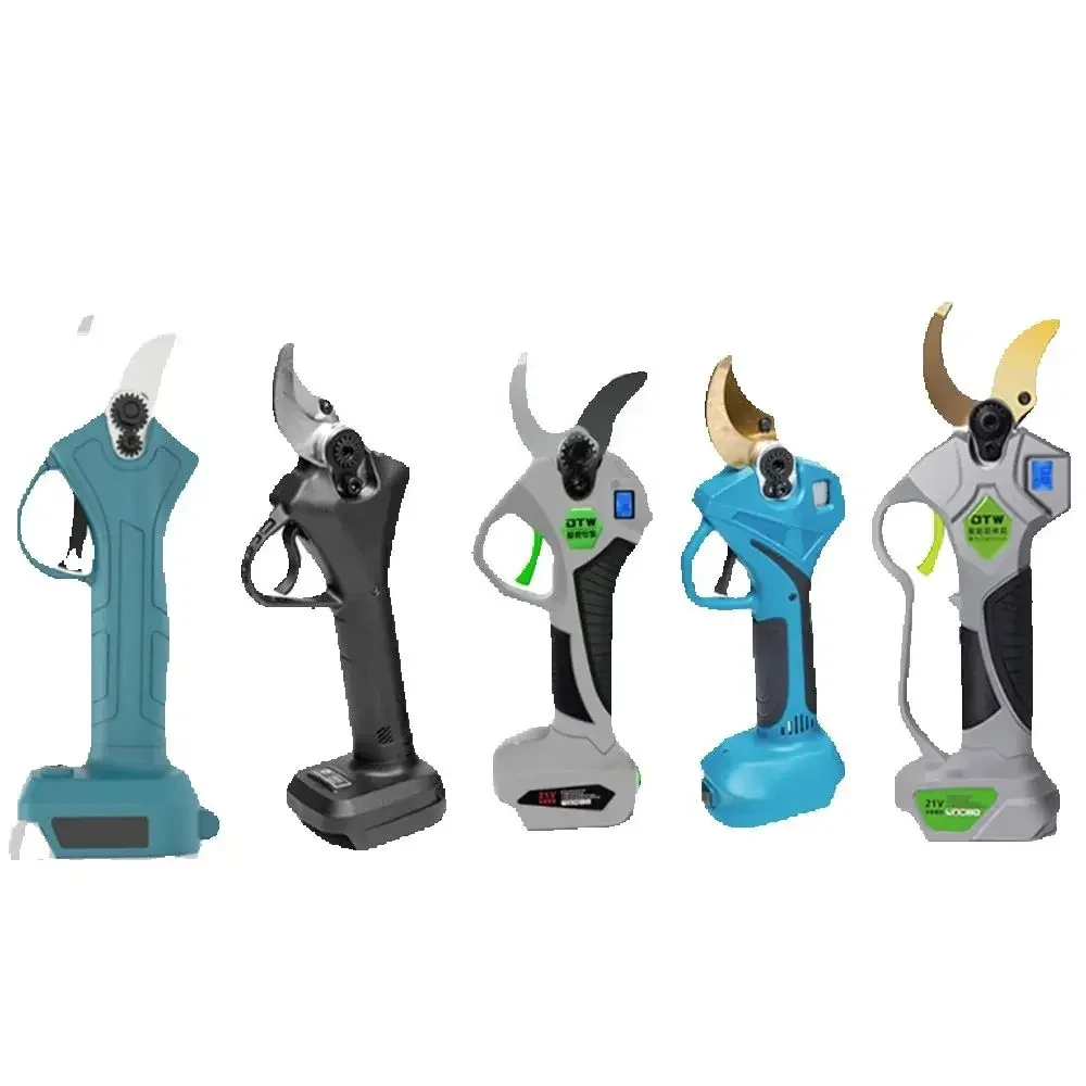 Electric Trimming Scissors Garden Tool Branch Pruning Electric Scissors 18v 21v Pruning Shears Electric Tesoura De Poda A Bateri