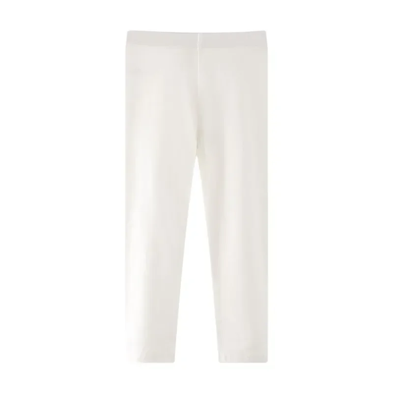 Solid Color Girls Cotton Leggings 2 3 4 5 6 7 Years Girl\'s Trousers White Black Little Girls Pants Skinny Kids Children Leggings