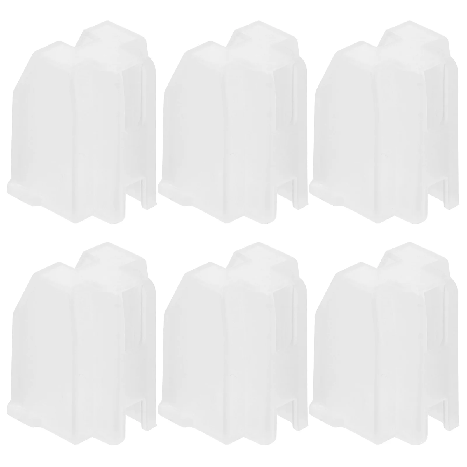 Player Stylus Protective Cover Jewelry Holder Turntable Protector White Plastic