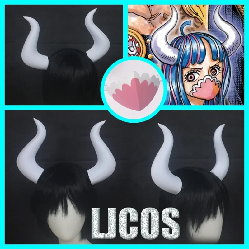 New ulti cosplay horns mask hair clip hair pin cosplay puntelli Halloween carnival cosplay