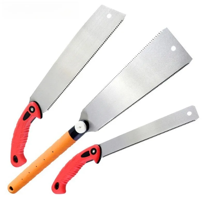 

Double Saw Hand Woodworking Saws TPR Plastic Handle Logging Saw Garden Hand Saw Tongue Saws