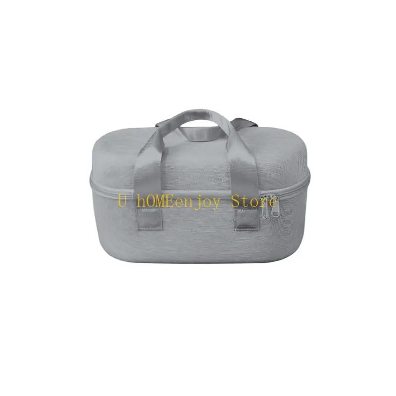 B0KF Shockproof Storage Bag for HT-AX7 Speaker Securely Protector Anti-Scratch Shells Protective Bag Double Zipple