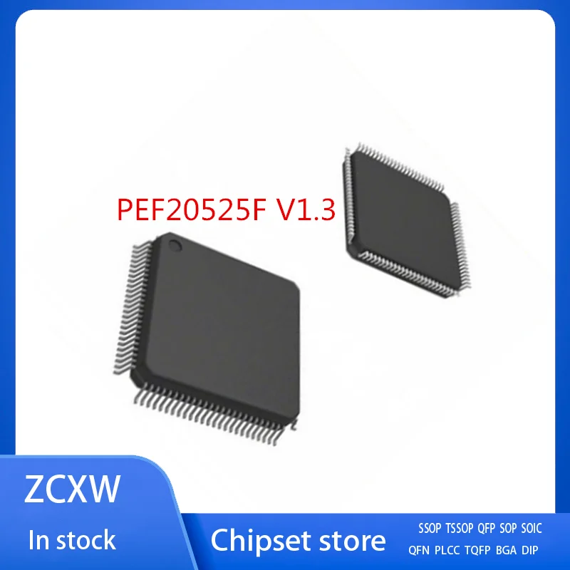 

1PCS/LOT NEW PEF20525F V1.3 PEF20525FV1.3 PEF20525 TQFP-100