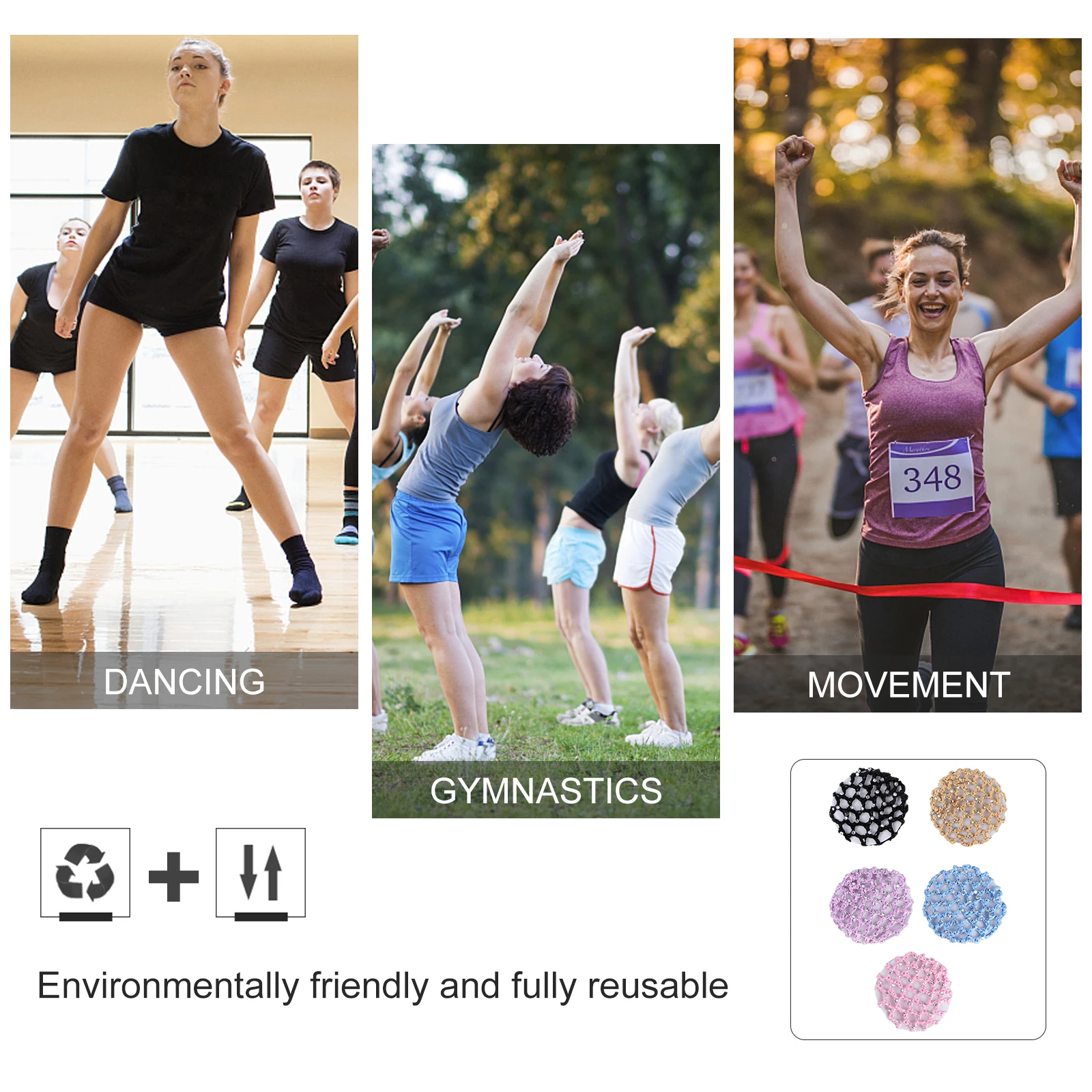 

5Pcs Bun Hair Nets Snood Net for Women Elastic Hair Snood Crochet Hairnet Perfect for Parties Dancing Workout Formal Occasions