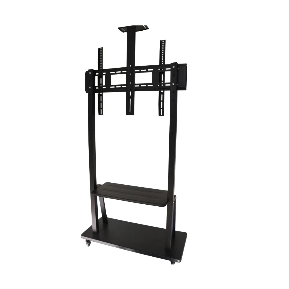 

Factory price Led TV stand China Stands Television Stand with wheels Mobile TV cart