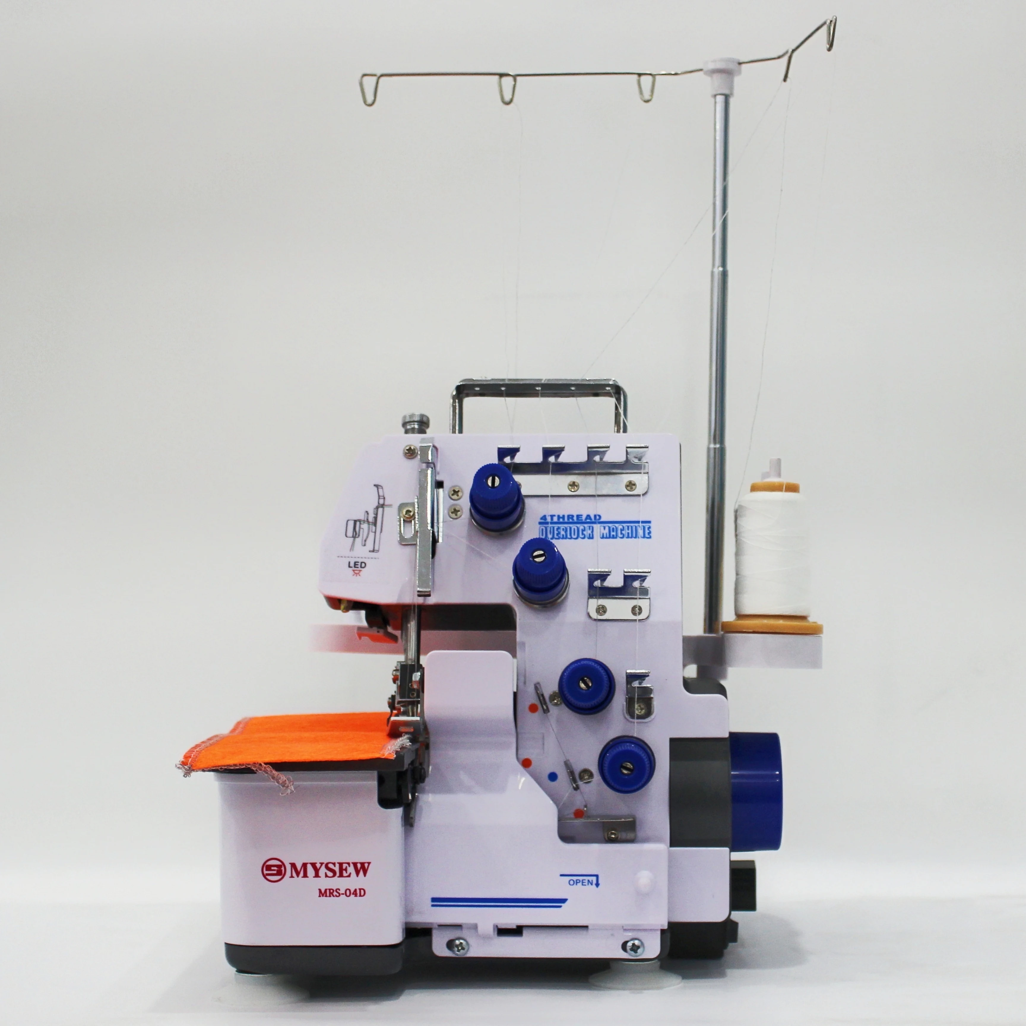 

MYSEW 04D HIGH-SPEED Factory Direct Overlock Sewing Machine Household Electric Multi-Function Buttonhole Mini Sewing Machine