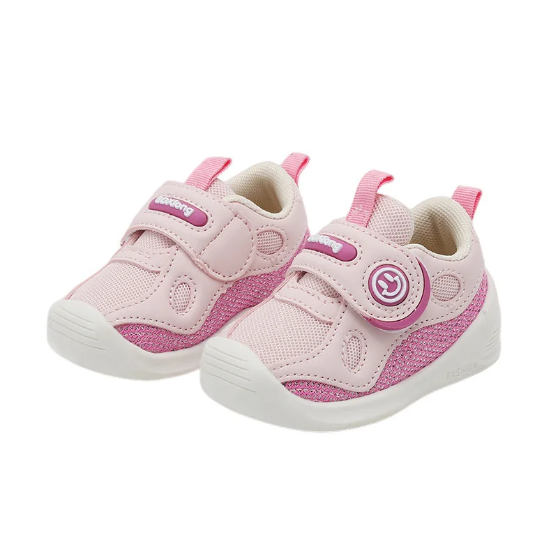 Flexible Rubber Sole Baby Shoes Outdoor Infant Newborn Walkers Toddler Sneakers Baby Boy Girl Casual Sport Breathable Shoes