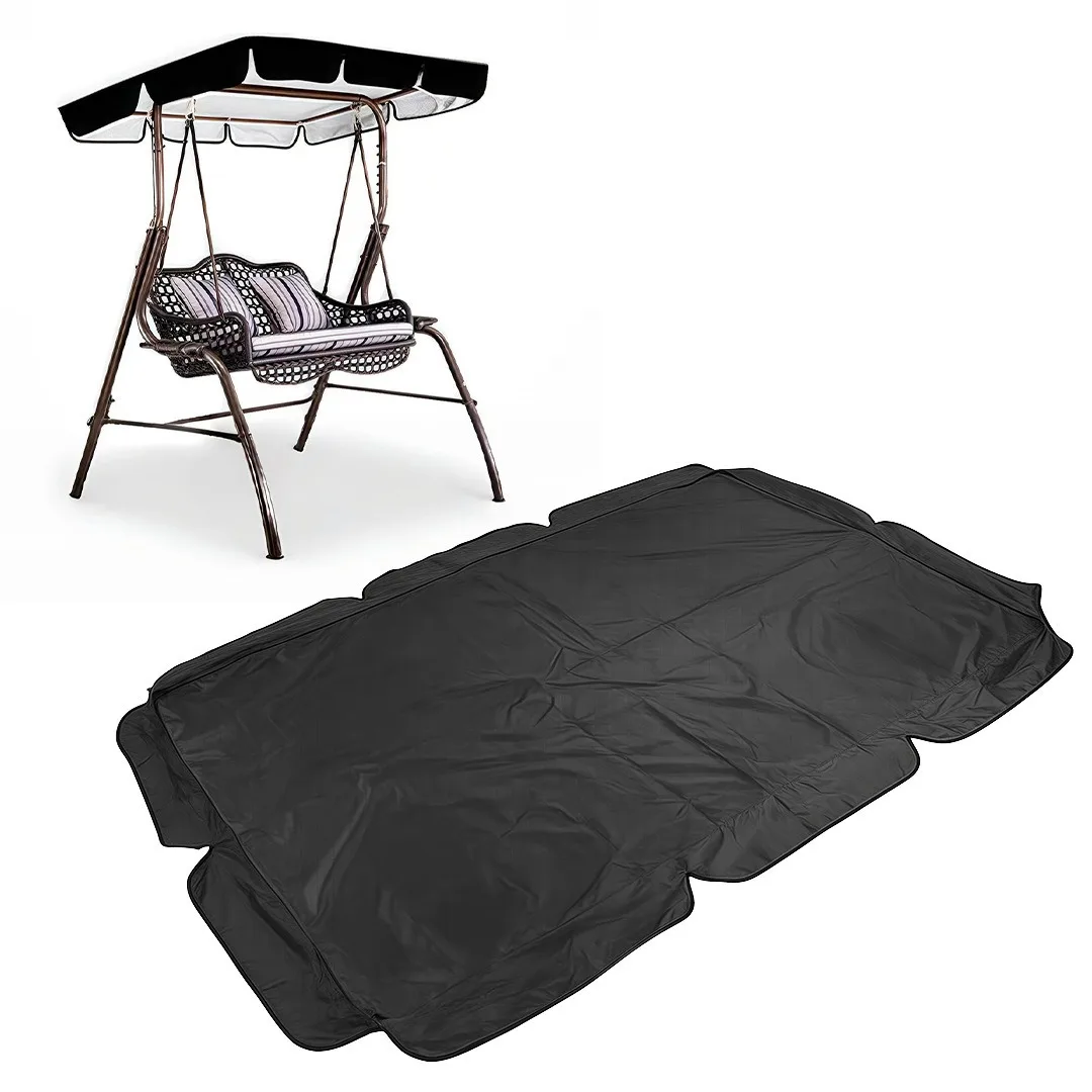 Outdoor Swing Chair Awning Garden Waterproof Swing Canopy Roof Cover Outdoor Garden Swing Chair Canopy Roof Shade