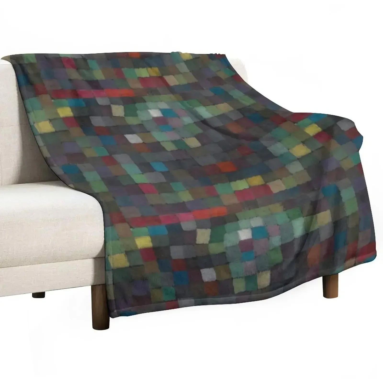 

New Paul Klee Detail Throw Blanket Furrys Bed Fashionable Blankets