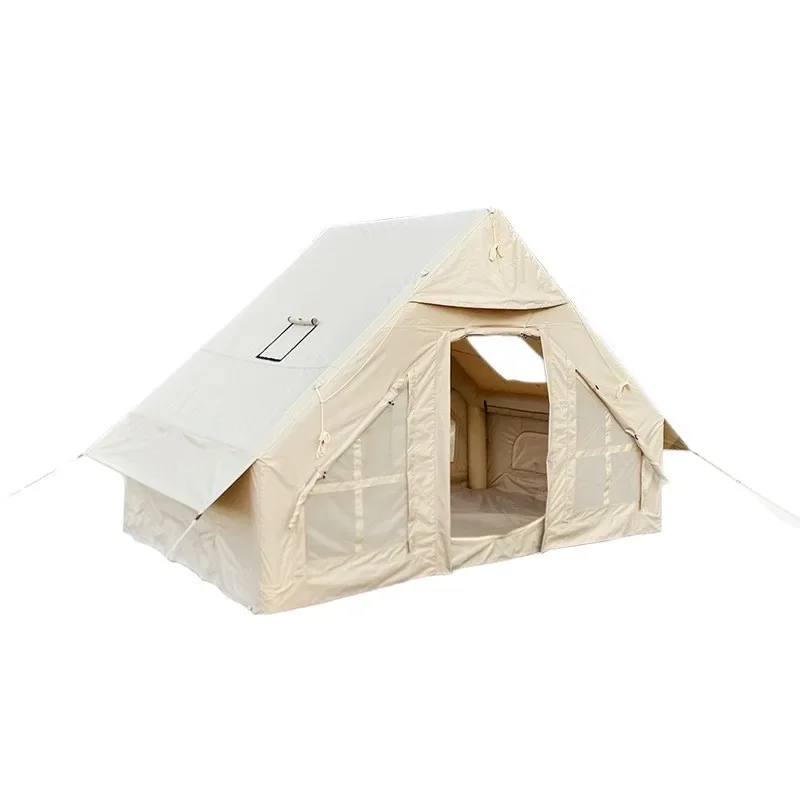 

Portable family travel camping party without setting up inflatable tents