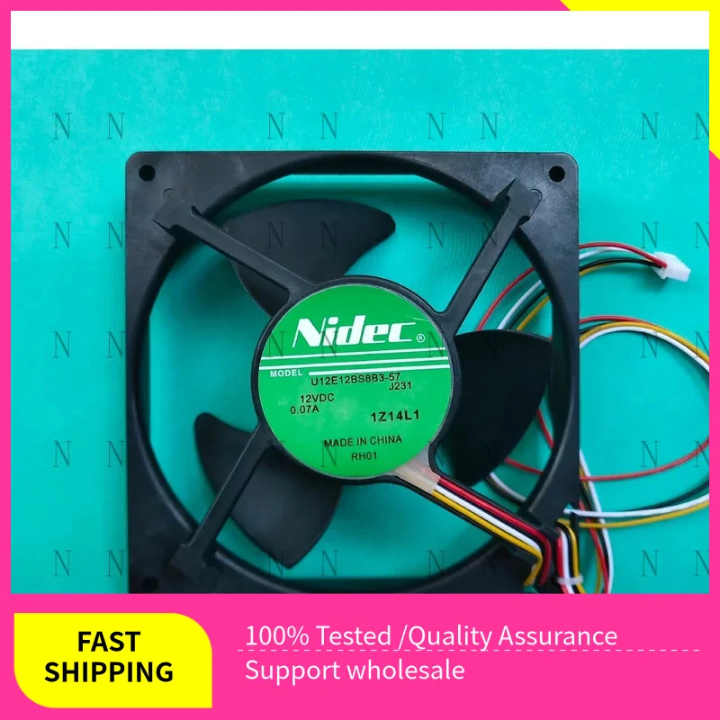 

YJJ Бесшумный охлаждающий вентилятор с большим объемом воздуха 12 В 0,07 А 12,5 см U12E12BS8B3-57