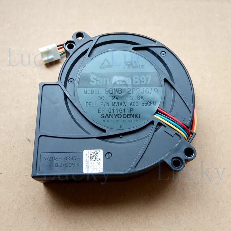 f   For Dell Alienware X51 R2 R3 Water Cooling Radiator Blower MVDCV MVDCV-A00