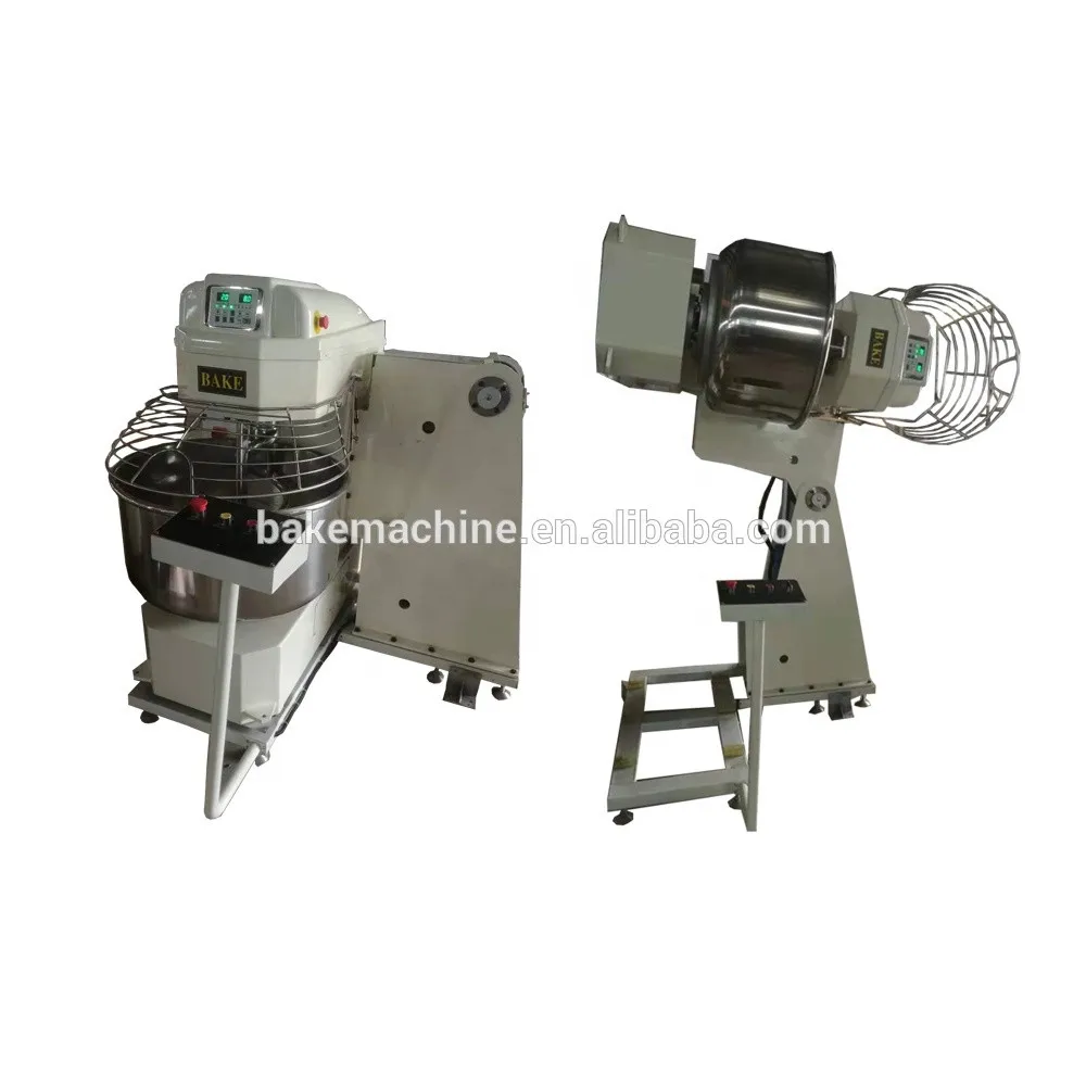 Large  250kg Industrial BAKE Tipping Flour Bread Dough Maker Spiral Mixer Machine for Bakery Factory Industry Kneader Mixer