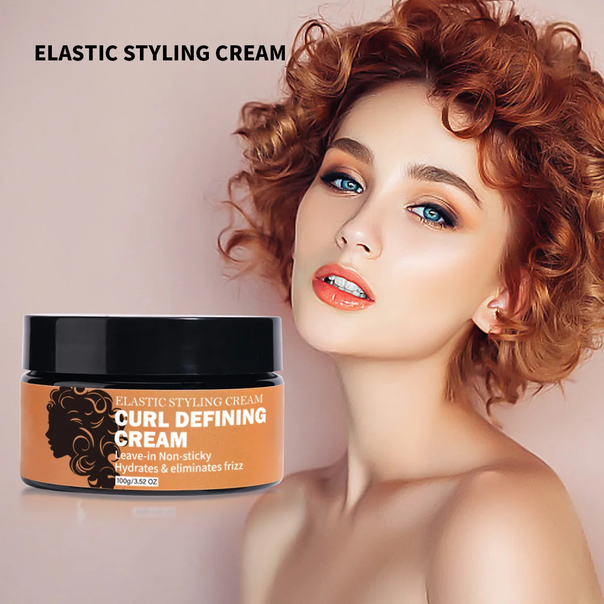 

Hair Curly Cream Curly Hair Enhancer Moisturizing Frizz Hair Styling Enhance Wavy Wigs Smooth Nourishing Curl Boost
