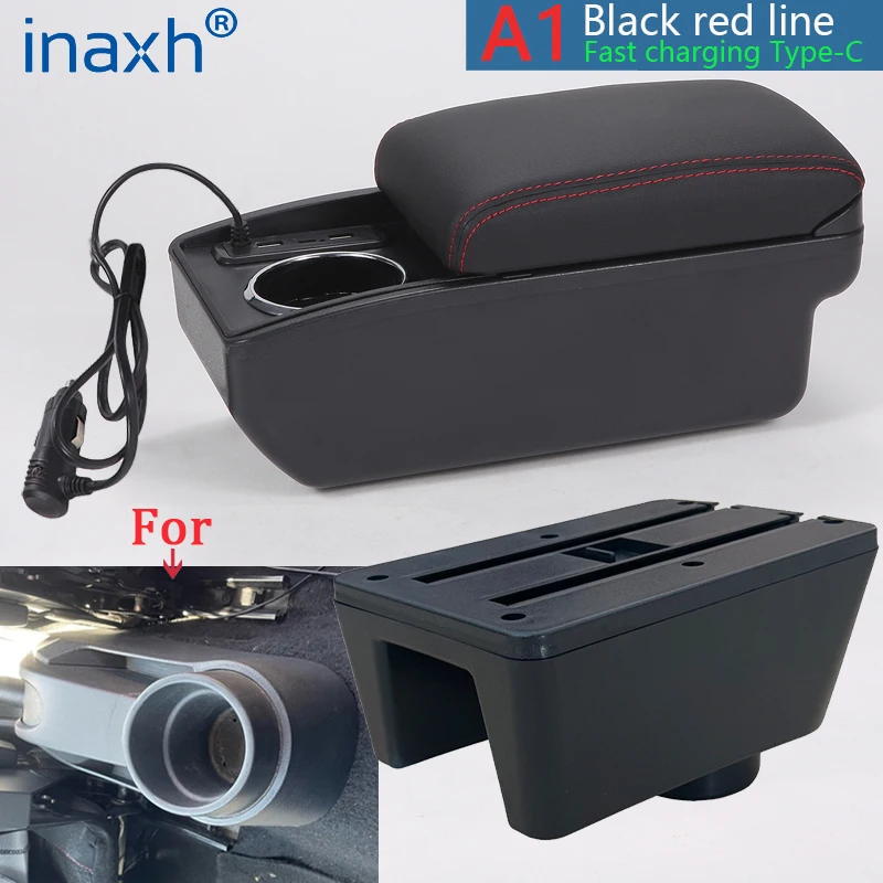 Für Seat Ibiza Armlehne Box Für Seat Ibiza 6j Ibiza 6L Auto Armlehne Auto Lagerung Box Retrofit teile Innen Auto zubehör