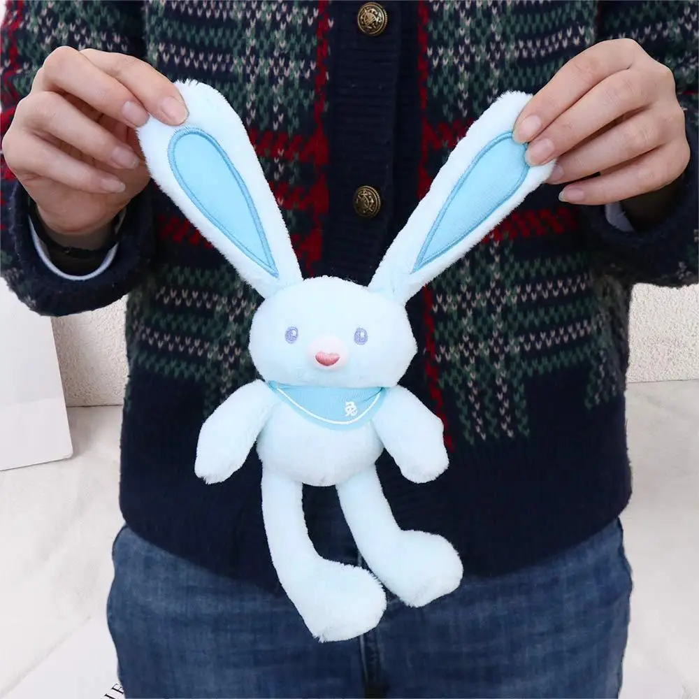 Tirant lapin porte-clés sac accessoires bricolage bibelot jouets d'animaux en peluche tirant lapin en peluche jouet en peluche lapin porte-clés