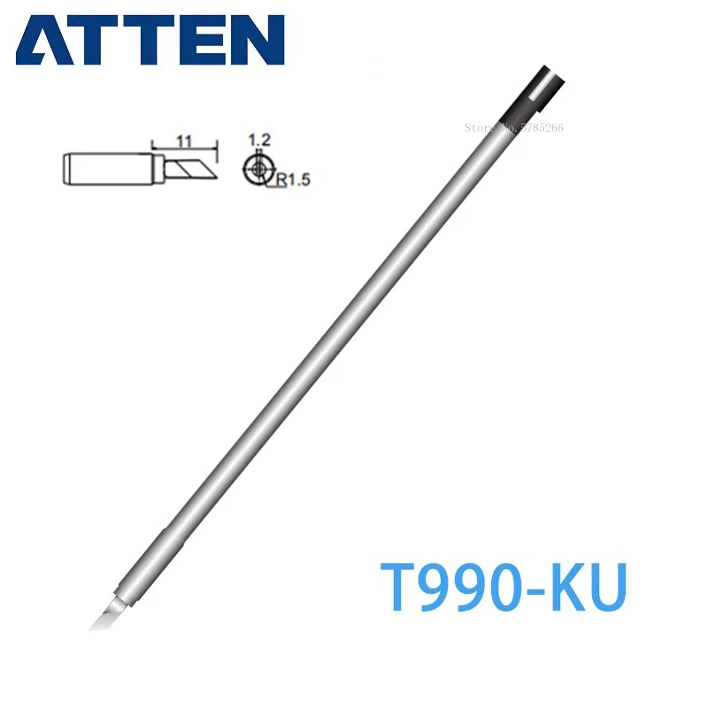 ATTEN Original ST-990 ST-8602D stazione di saldatura senza piombo nucleo di riscaldamento integrato testa di saldatura elettrica punte di ferro per