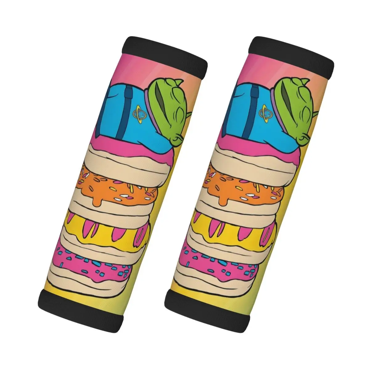 

Пользовательская история игрушек, мультяшная ручка для багажа, идентификатор чемодана, 2 шт., ручка для холодильника