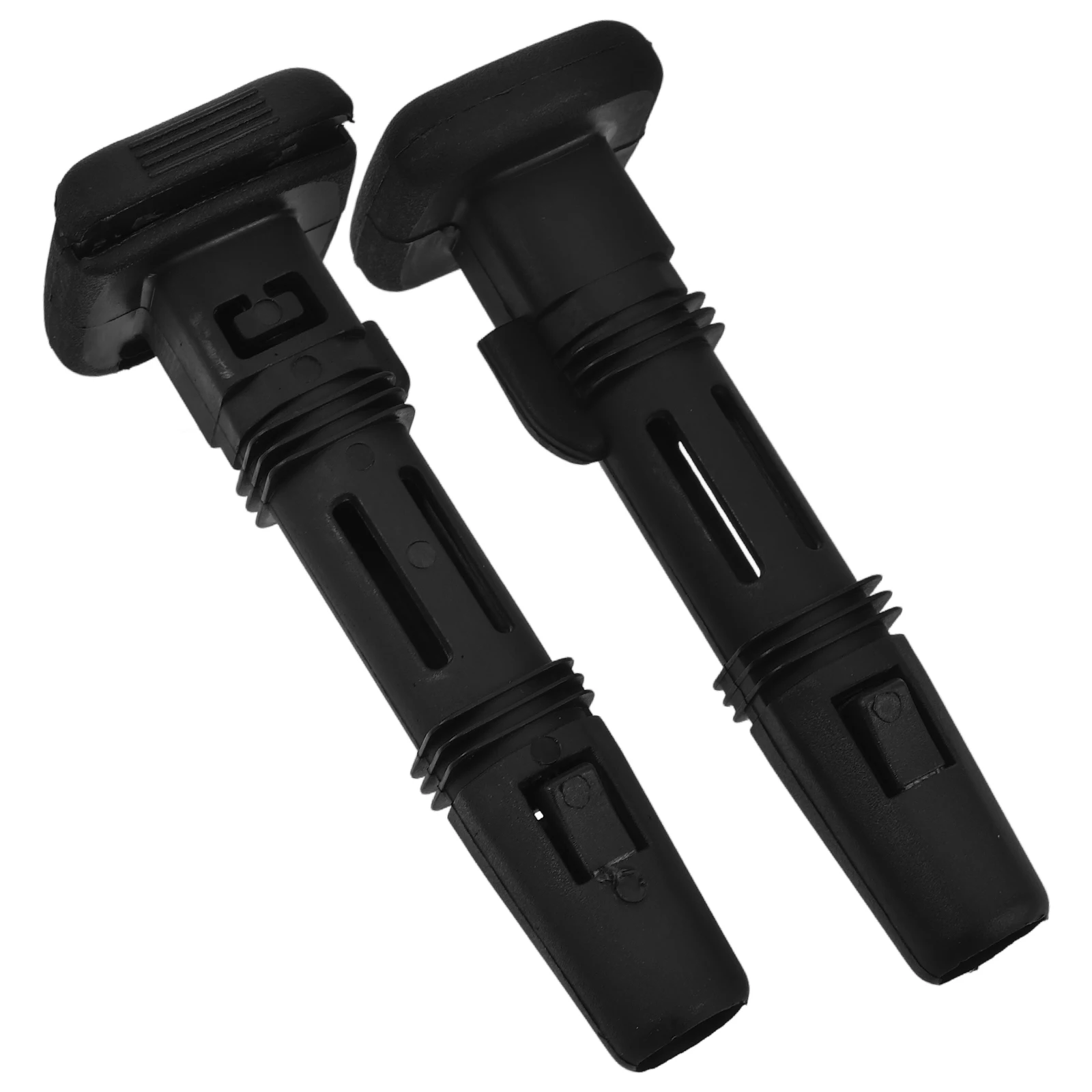 

2 Pcs Headrest Guide Cover Car Seat Headrests Tube Front Inserts Post Back Clip Clips Lock