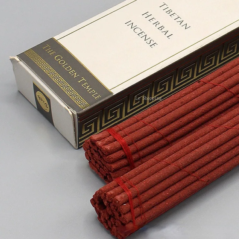 Tibetan Incense Natural Thread Incense Bedroom Office Air Purification Soothing Spiritual Temple Meditation Aromatherapy