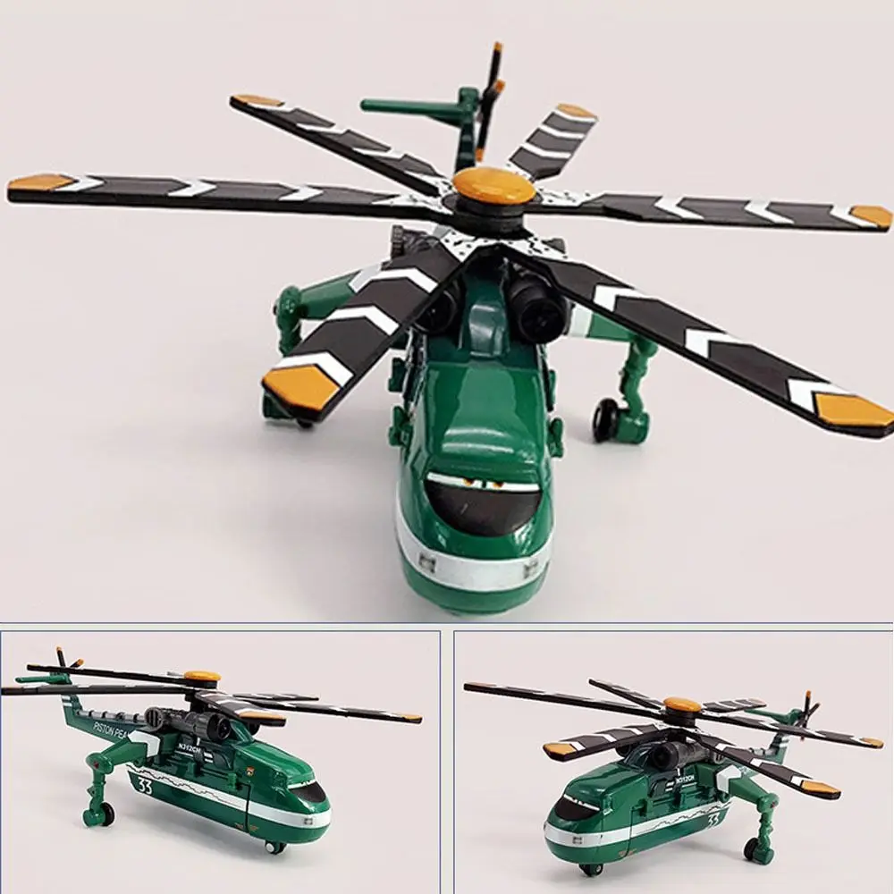 Alloy Pixar Planes Toys Cute Lifelike Cartoon Airplane Model Helicopter Model Toy