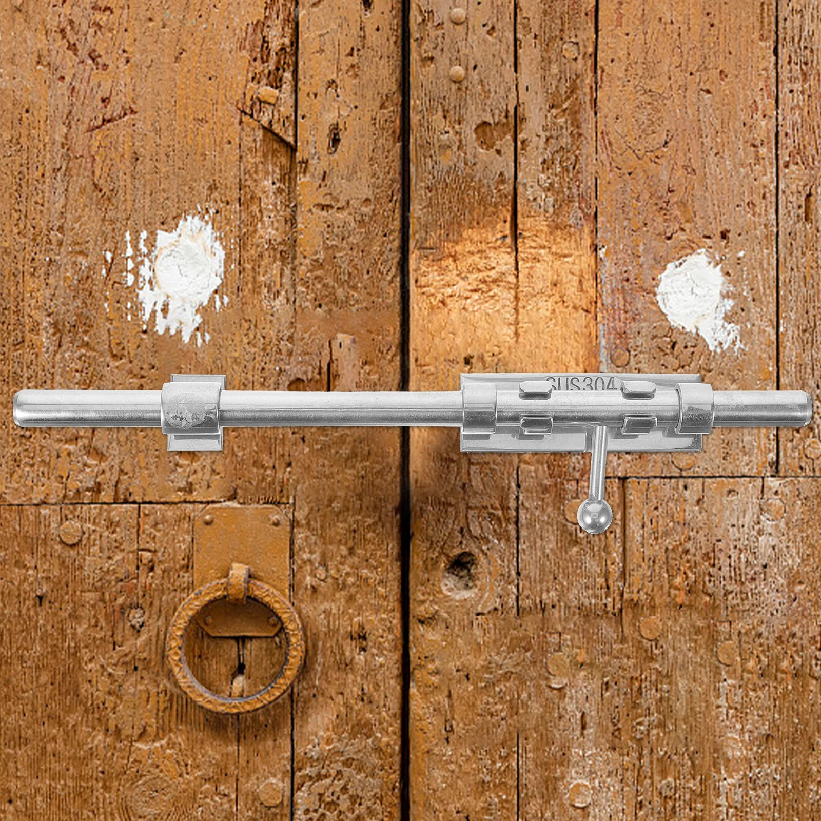 

Stainless Steel Door Bolt Latch Slide Bolt Lock for Wooden Doors Barn Doors Bathroom Privacy Security Lock Sliding Door Security